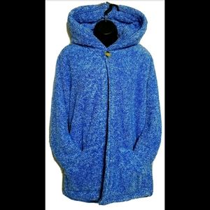 Live Oak Brand Plush Fleece Hooded Jacket Coat M